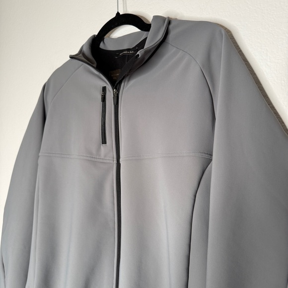 De Marchi Men’s Gray Fleece-Lined Cycling Jacket Size XXL - Picture 2 of 11
